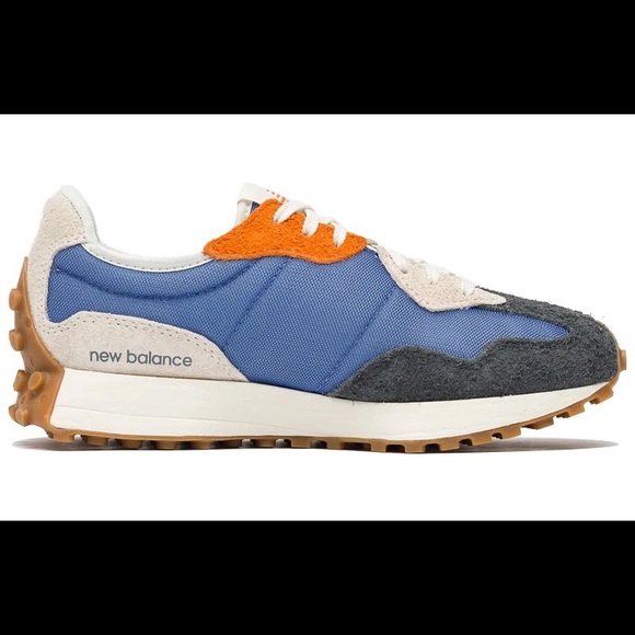 New Balance Womens 327 Magnetic Blue 